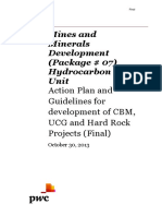 Action Plan of CBM, UCG and Hard Rock - Final 30 October 2013 Sent
