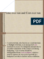 Cost Overrun