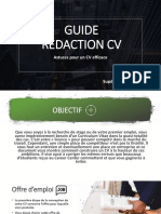 CV Guide Rédaction