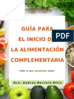 Guía Para El Inicio de La Alimentación Complementaria_Dra. Andrea Herrera