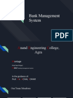 Bank Management System