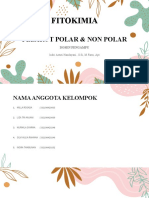 Fitokimia (Pelarut Polar & Non-Polar) Kel 2-2d