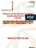 Welcome To The Institute For Timber Construction-South Africa Itc-Sa