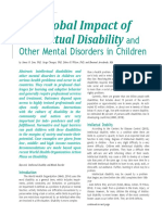 And Other Mental Disorders in Children: The Global Impact of Intellectual Disability