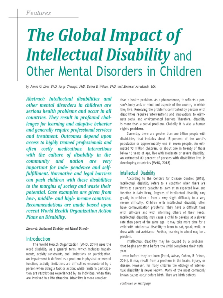 Journal Of Mental Health Research In Intellectual Disabilities – VJUT