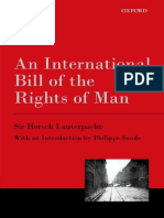 An International Bill of The Rights of Man (Hersch Lauterpacht)