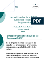 Actividades DGSP y EFP