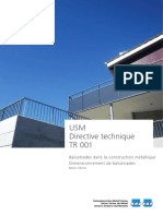 USM Directive Technique TR 001. Balustrades Dans La Construction Métallique Dimensionnement de Balustrades. Edition 7 - 2015-c2