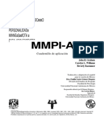 Copia de Cuadernillo de Aplicación Del Mmpi-A