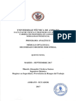 5programa Analitico Modulo Optativo Seguridad e Higiene Insdustrial