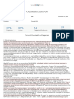 Plagiarism Scan Report: Plagiarism Unique Plagiarized Sentences Unique Sentences