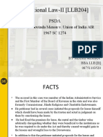Siddhi Mishra Constitutional Law PSDA