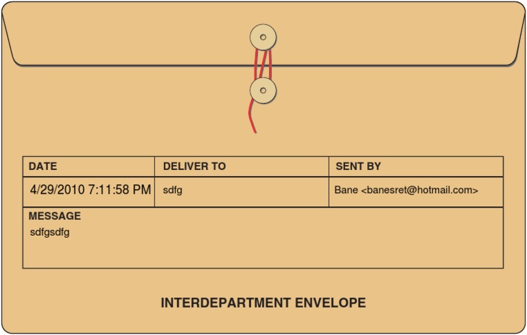 Security Envelope | PDF