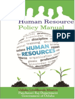 40 - Final Draft HR Policy Manual OLM-To Be Presented Before The EC On 3..11.14
