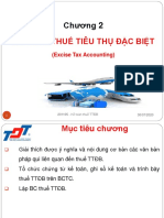 KTTKBT - Chuong 2 Chapter 2 - Ke Toan Thu TTDB Excise Tax Accounting