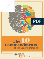 The 10 Commandments of The Growth Mindset
