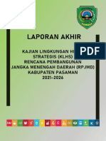 KLHS RPJMD Kab. Pasaman 2021-2026