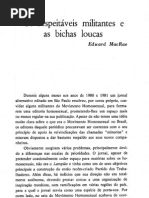 Os Respeitaveis Militantes e as Bichas Loucas - Edward MacRae