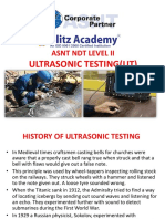 Asnt NDT Level Ii: Ultrasonic Testing (Ut)