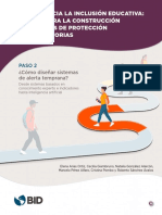 Camino Hacia La Inclusión Educativa: 4 Pasos para La Construcción de Sistemas de Protección de Trayectorias