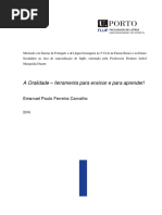 A Oralidade - Ferramenta para Ensinar e para Aprender!: Emanuel Paulo Ferreira Carvalho