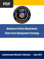 BPD Short Term Deployment Strategy (2022)