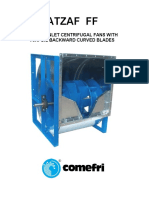 Atzaf FF: Double Inlet Centrifugal Fans With Airfoil Backward Curved Blades