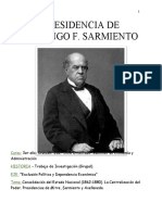 Presidencia de Domingo Faustino Sarmiento