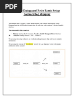 Oracle Dataguard Redo Route Setup Forward Log Shipping