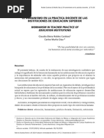 Humanismo en La Práctica Docente