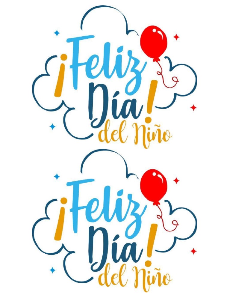 Feliz Dia Del Niño PDF