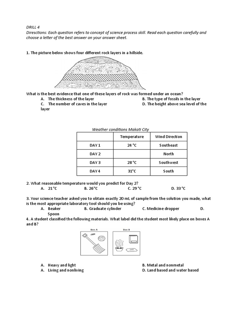 g7 - DRILL 4 | PDF