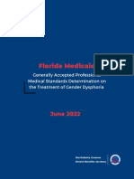 Florida Medicaid June 2022 Report on Treatment of Gender Dysphoria
