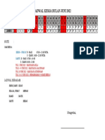 Jadwal Kerja