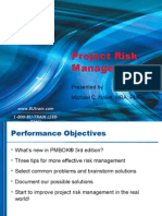 Project Risk Management: Train To Win