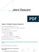 Gradient Descent