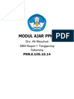 Modul Ajar PKN Drs. Ali Masyhud - Fase E