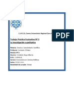 Trabajo Práctico Numero 1. El Conocimiento y Sus Fracturas.