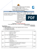 EHVAC ET MCQ Paper 21-22