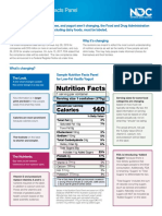 FDA's Updated Nutrition Facts Panel Explained