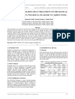 EFFECT OF POST WELDING HEAT TREATMENT ON MECHANICAL