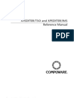 Xpediter/Tso and Xpediter/Ims Reference Manual: Release 7.2