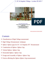 EEC-601 - 23 Measuremnt of High Voltage