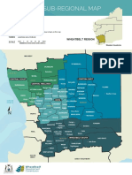 Wheatbelt Sub-Regional Map: Regional Boundary Local Government Boundary