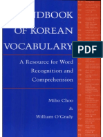 Handbook of Korean Vocabulary_ a Resource for Word Recognition and Comprehension