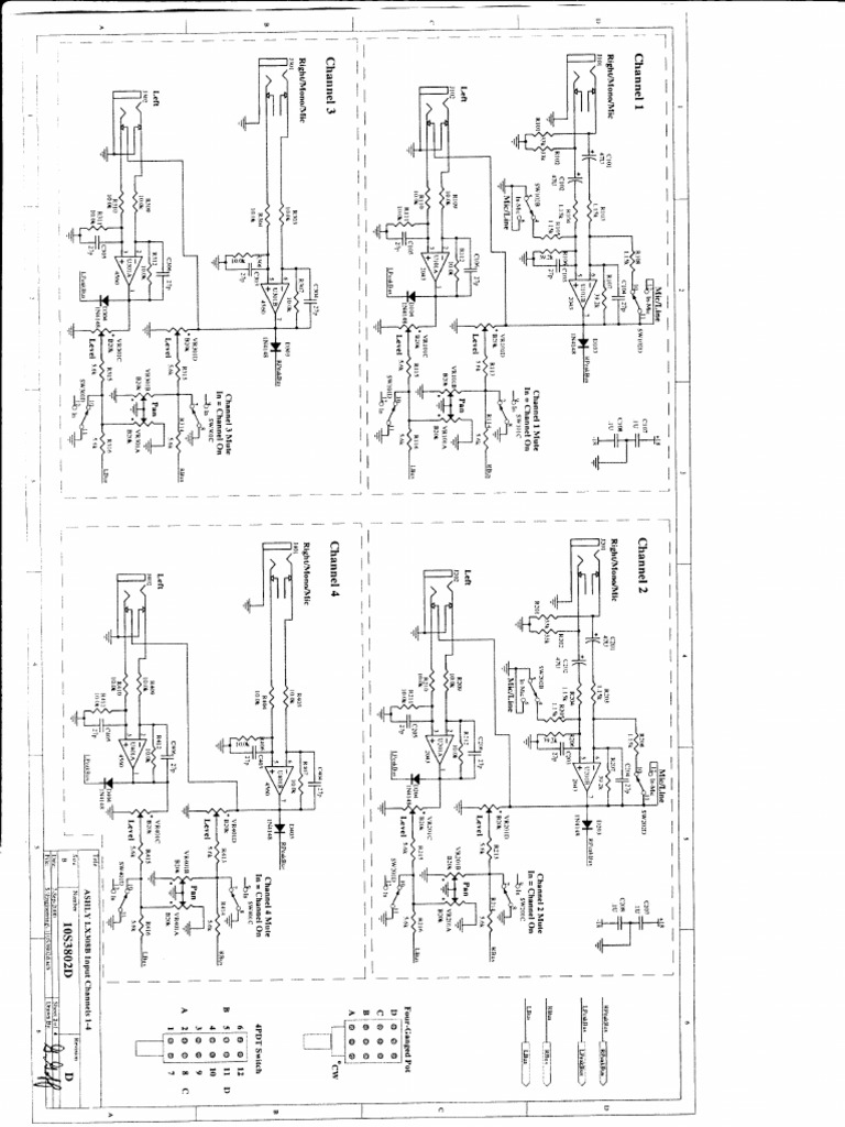 Ashly Lx308b Schematic PDF