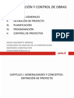 Aspectos Generales-Definición de Proyecto