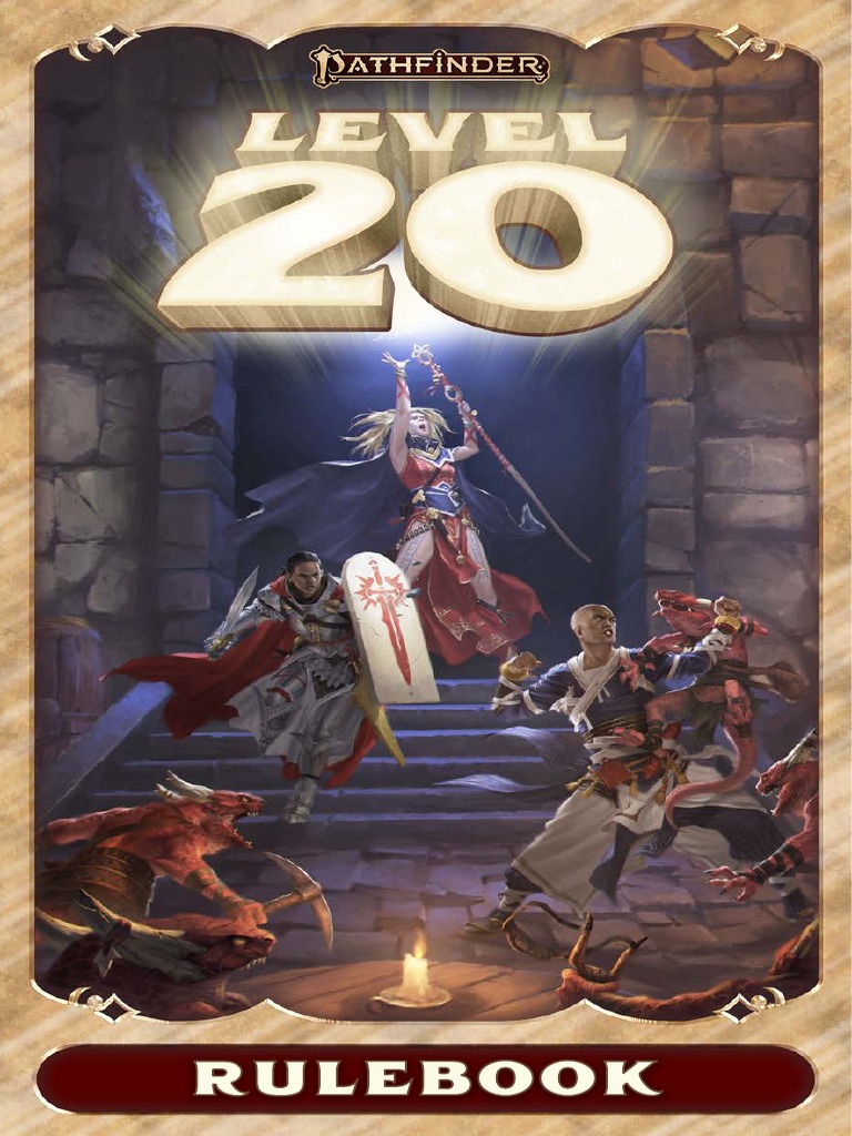 Pathfinder Level20 - Rulebook - GF9 - 211126 - forPressKit | PDF
