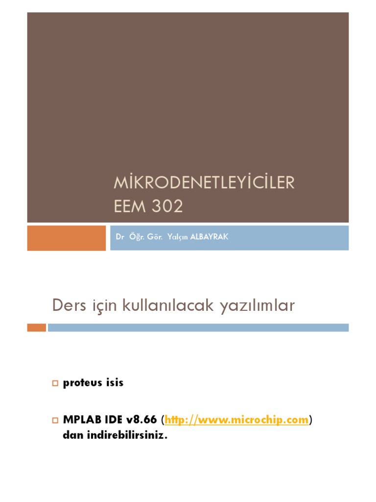 Ders Notu 1 | PDF