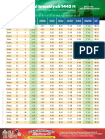Imsakiyah 1443H SEMARANG